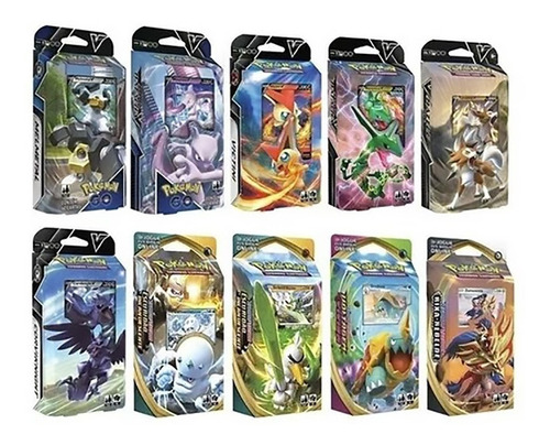 Cartas Pokémon Deck Todas Coleções 60 Cards Tcg Baralhos